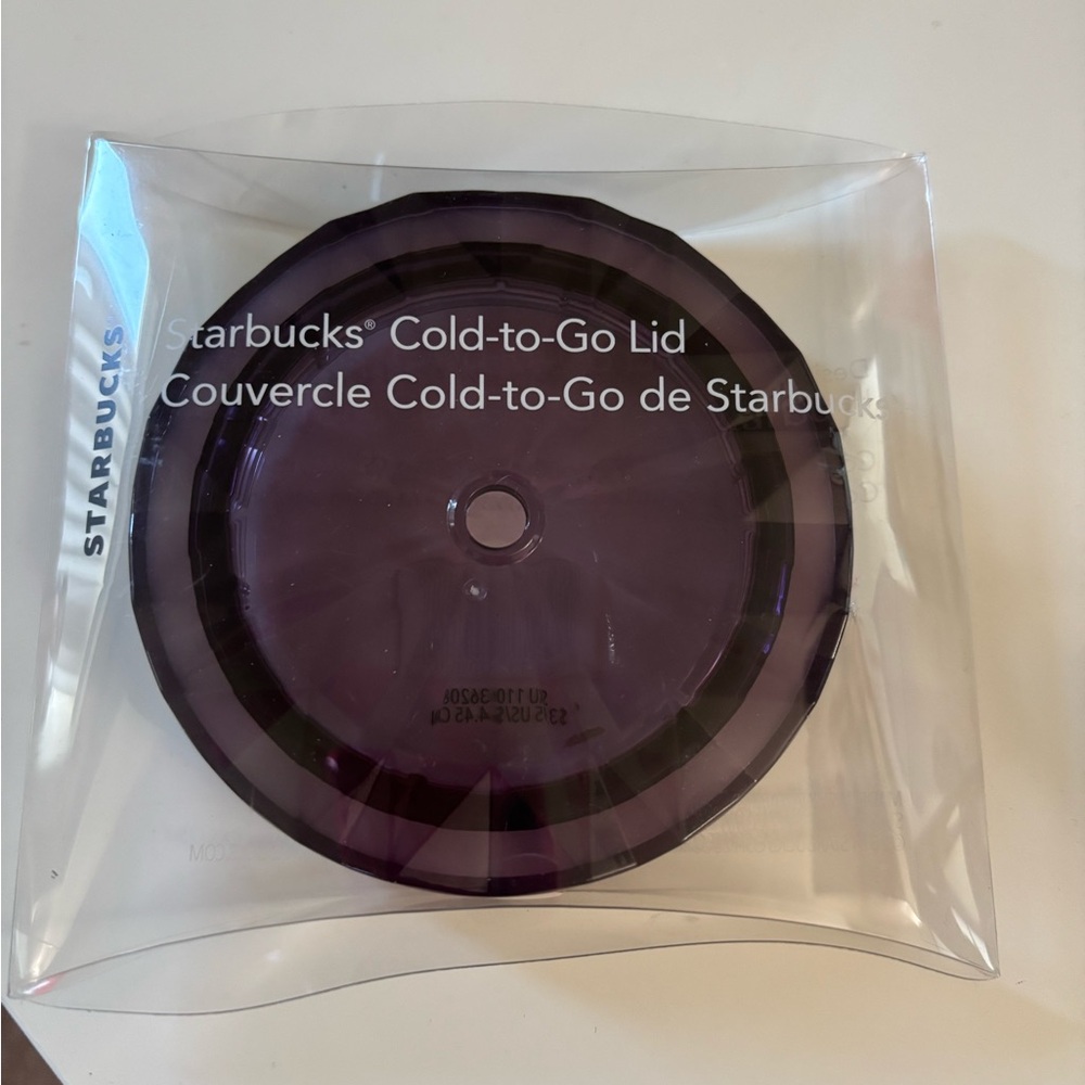 Starbucks Purple Cold-to-Go Lid